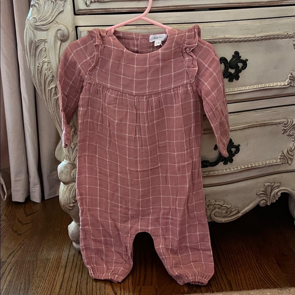 Angel Dear Mauve Baby Outfit